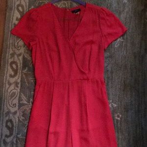 Red JCrew Jumpsuit (Easy Breezy Fun!)